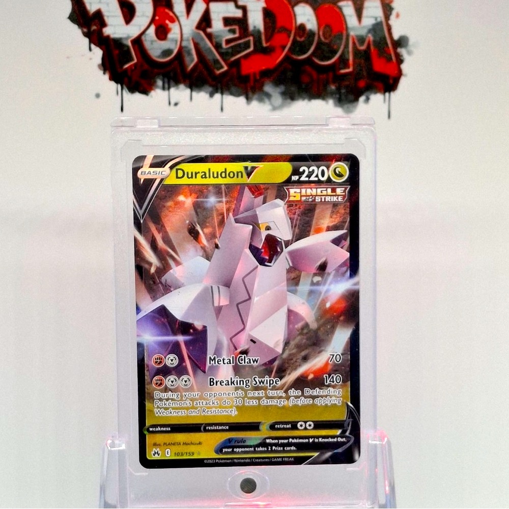 Duraludon V 103/159 Ultra Rare Crown Zenith NM/M Pokemon TCG